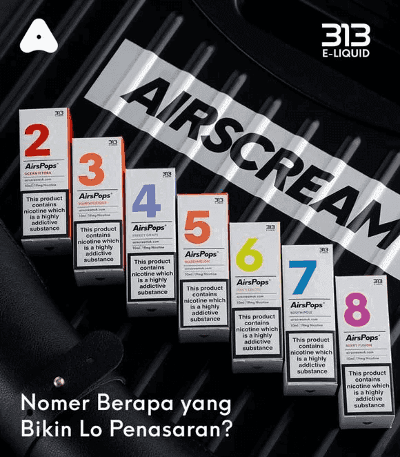 AIRSCREAM AIRSPOPS 313 數字電子煙小煙油:圖片 3