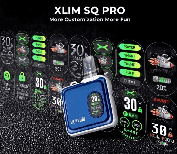 OXVA XLIM SQ PRO小蠻牛30W電子煙主機V1V2V3空倉煙彈:圖片 5